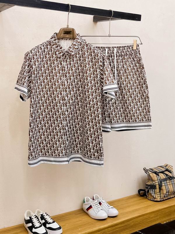 Dior Shirt & Shorts Set ID:20250816-311